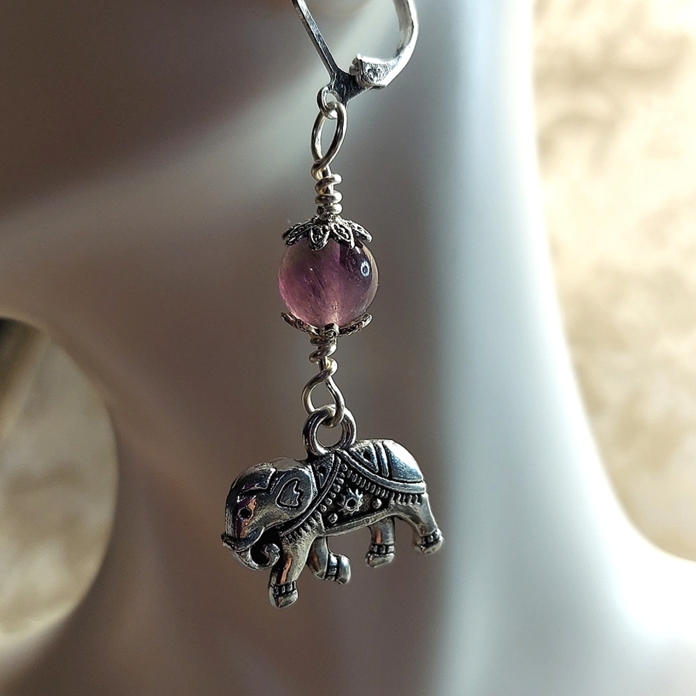 Elephant earrings